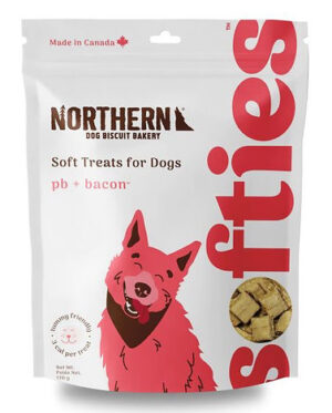 NORTHERN PET SOFTIES 170G PEANUT BUTTER & BACON TREATS