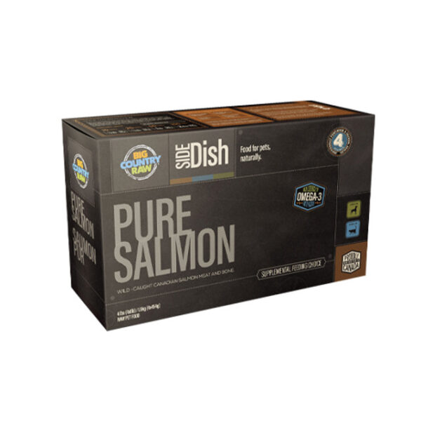 BIG COUNTRY RAW 4LB PURE SALMON CARTON