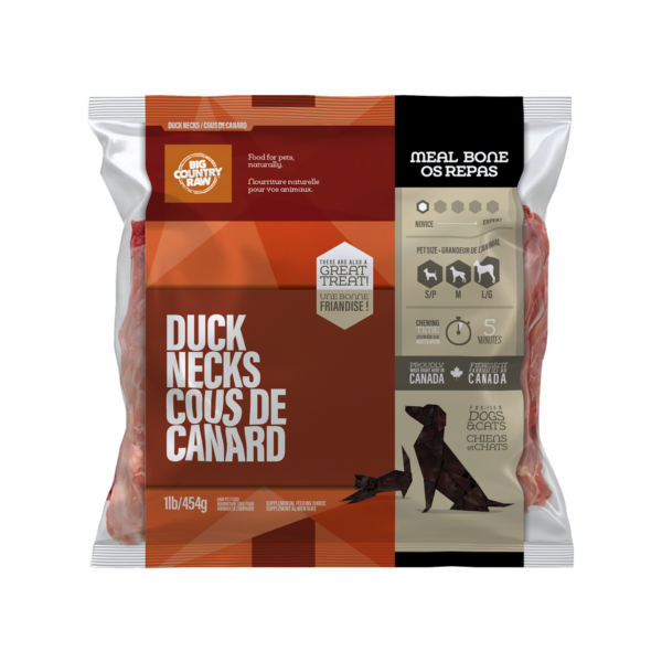 BIG COUNTRY RAW DUCK NECKS 1LB