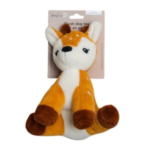 DEXYPAWS PLUSH DOG TOY, FAWN