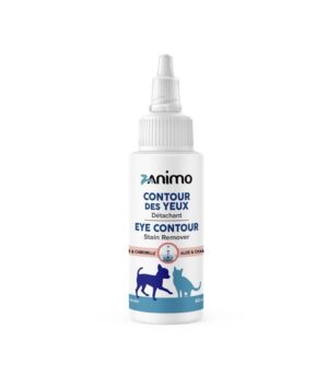 ZANIMO EYE CONTOUR STAIN REMOVER FOR DOGS & CATS - ALOE & CHAMOMILE 60ML