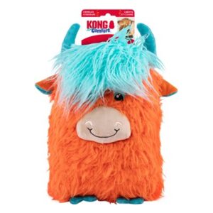 KONG DOG COMFORT HIGHLAND COW ASSORTED JUMBO