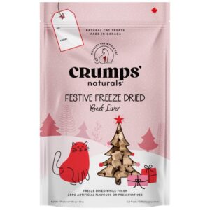 CRUMPS HOLIDAY CAT TREATS FESTIVE FREEZE DRIED BEEF 30G