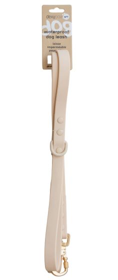 DEXYPAWS WATERPROOF DOG LEASH, NUDE