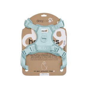 DEXYPAWS NO PULL DOG HARNESS, SKY BLUE SMALL