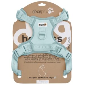 DEXYPAWS NO PULL DOG HARNESS, SKY BLUE XLARGE