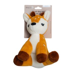 DEXYPAWS PLUSH DOG TOY, FAWN