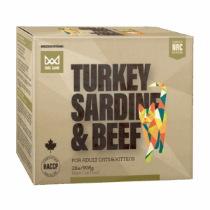 BIG COUNTRY RAW FARE GAME 2LB TURKEY SARDINE BEEF