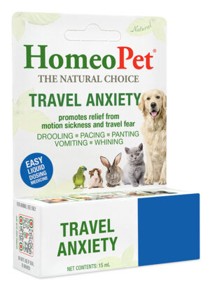 HOMEOPET TRAVEL ANXIETY 15ML
