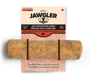 JAWGLER JAVA WOOD DOG CHEW SMOKED MAPLE HAM LARGE