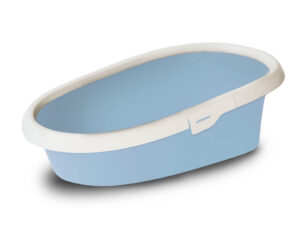 BERGAMO MINOU LARGE LITTER PAN, AZUR BLUE 58x39x17cm