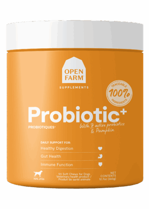 OPEN FARM PROBIOTIC FOOD SUPPLEMENT FOR DOGS