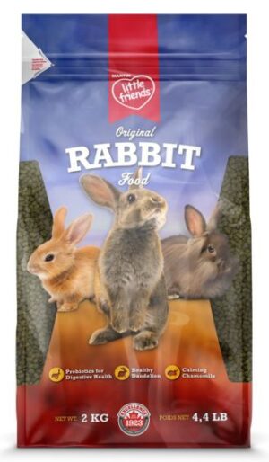 MARTIN LITTLE FRIENDS EXTRUDED RABBIT FOOD 2KG
