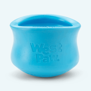 WEST PAW ZOGOFLEX TOPPL AQUA BLUE SMALL 3 INCH