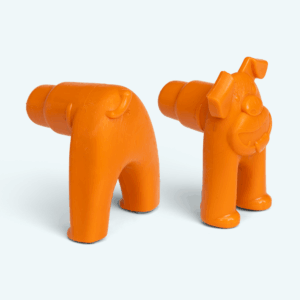 WEST PAW ZOGOFLEX TOPPL STOPPER TANGERINE ORANGE