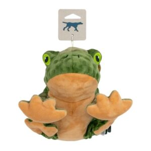 TALL TAILS DOG TOY ANIMATED PLUSH FROG WITH TWITCHY FEET