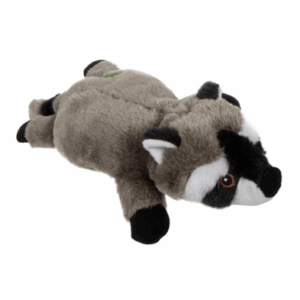 GO DOG FLATZ DOG TOY FLATTIE RACCOON LARGE