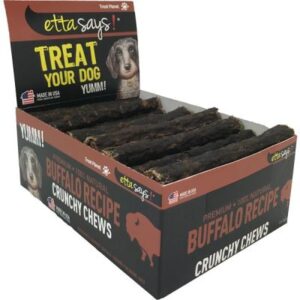 ETTA SAYS! DOG CRUNCHY BUFFALO CHEW 4 INCH