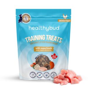 HEALTHYBUD 184G MINI TRAINING TREATS CHICKEN