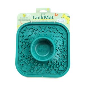 WOOF LICKMAT GREEN