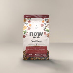 NOW FRESH GOOD GRAVY 3.5LB DOG SENIOR BEEF COATED IN BONE BROTH