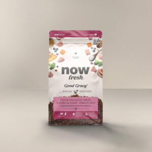 NOW FRESH GOOD GRAVY 3LB CAT GRAIN FREE CHICKEN COATED IN BONE BROTH