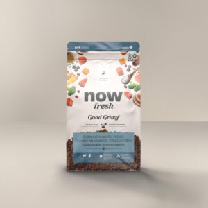 NOW FRESH GOOD GRAVY 3LB CAT GRAIN FREE SALMON COATED IN BONE BROTH