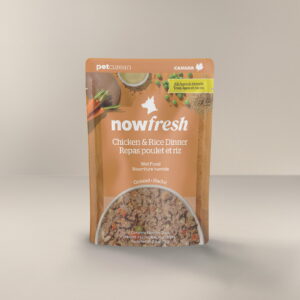 NOW FRESH 2.8OZ DOG GROUND CHICKEN & RICE DINNER