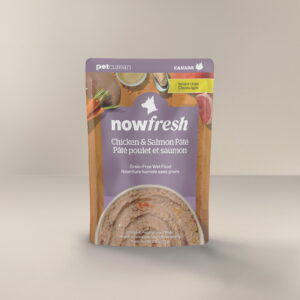 NOW FRESH 2.8OZ DOG SENIOR GRAIN FREE CHICKEN & SALMON PATE
