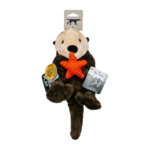 TALL TAILS DOG TOY ROPE BODY OTTER WITH SQUEAKER