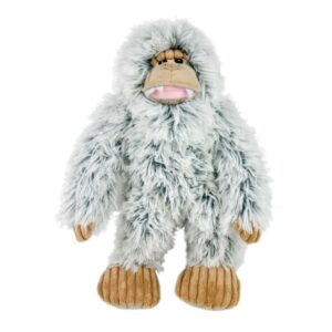 TALL TAILS DOG TOY PLUSH YETI WITH SQUEAKER