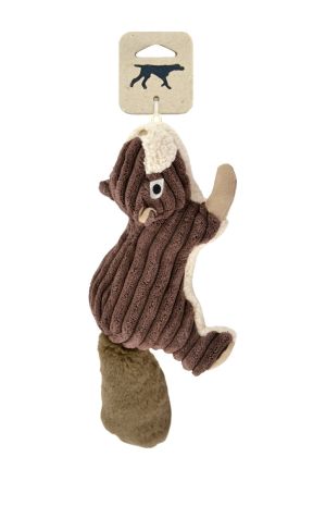 TALL TAILS DOG TOY PLUSH SQUIRREL WITH SQUEAKER