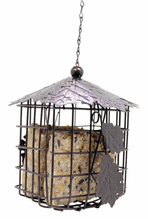 DECORATIVE LEAF SUET FEEDER