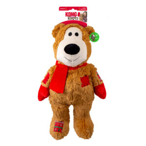 KONG HOLIDAY DOG TOY WILD KNOTS BEAR XTRA LARGE ASSORTED