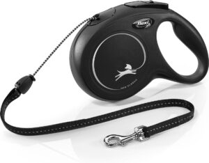 FLEXI CLASSIC SMALL CORD BLACK  5M