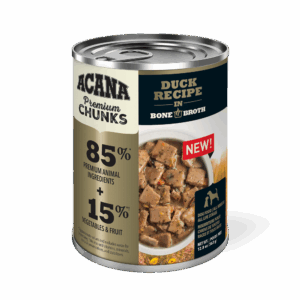 ACANA 363G DOG DUCK CHUNKS IN BONE BROTH