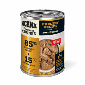 ACANA 363G DOG POULTRY CHUNKS IN BONE BROTH