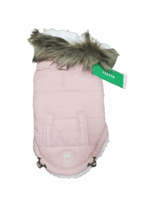 COAT, GF PET URBAN PARKA PINK, 4XL