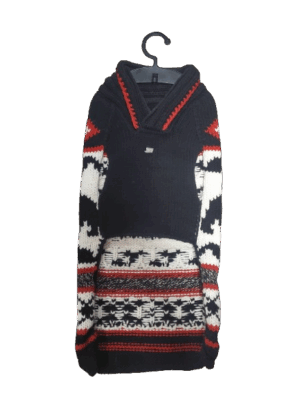 SWEATER, BLACK BEAR L