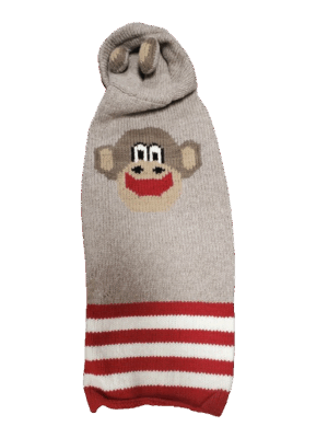 SWEATER, MONKEY HOODIE XL
