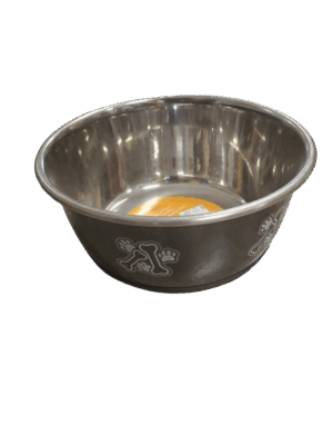 Dura Pet Fasion SSBowl Gnmtl MED
