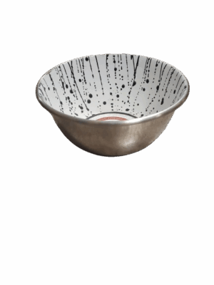 BOWL, DO SS FASHION DESIGN B&W 500ML