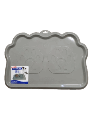 Omega paw - Pet Food mat - paw shaped