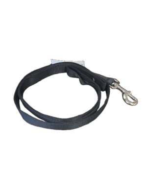 Nylan Web Lead- Black 1"x6"