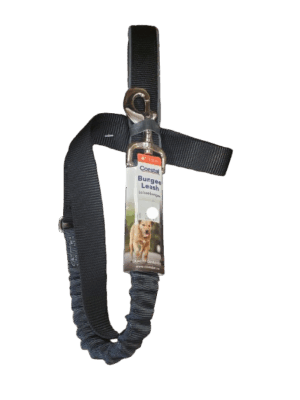 LEASH, BUNGEE NYLON BLACK
