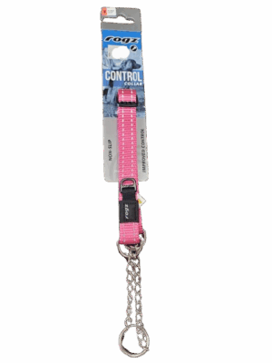 Collar - Snake Half-Ck 32-44cm  Pink