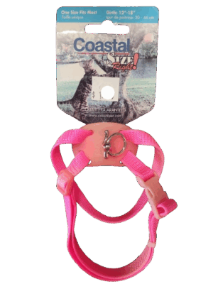 HARNESS, RIGHT SIZE 12-18IN, NEON PINK