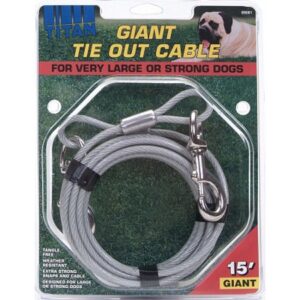 Titan Giant Tie Out Cable 15'
