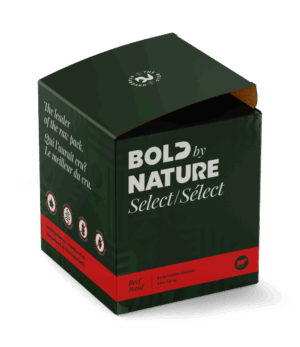 BOLD BY NATURE SELECT 4LB DOG BEEF PATTIES