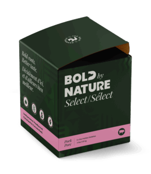 BOLD BY NATURE SELECT 4LB DOG PORK PATTIES
